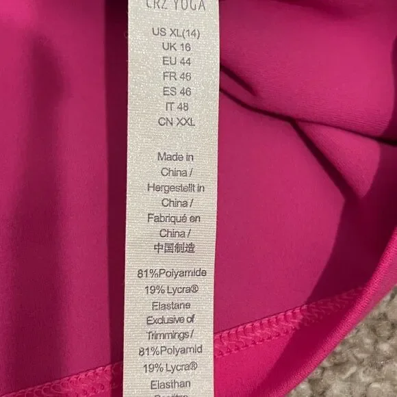 CRZ YOGA Women's Racerback Workout Tank Tops Loose Fit - Picture 7 of 9